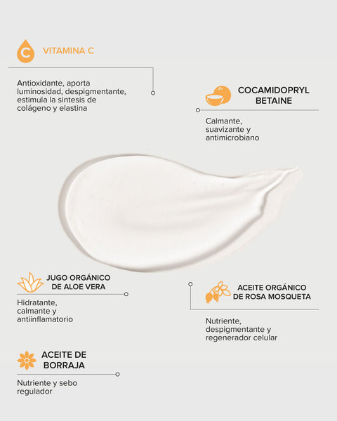 Limpiador Facial de Vitamina C